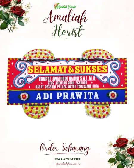 Papan Bunga Ucapan Selamat Sindangpano